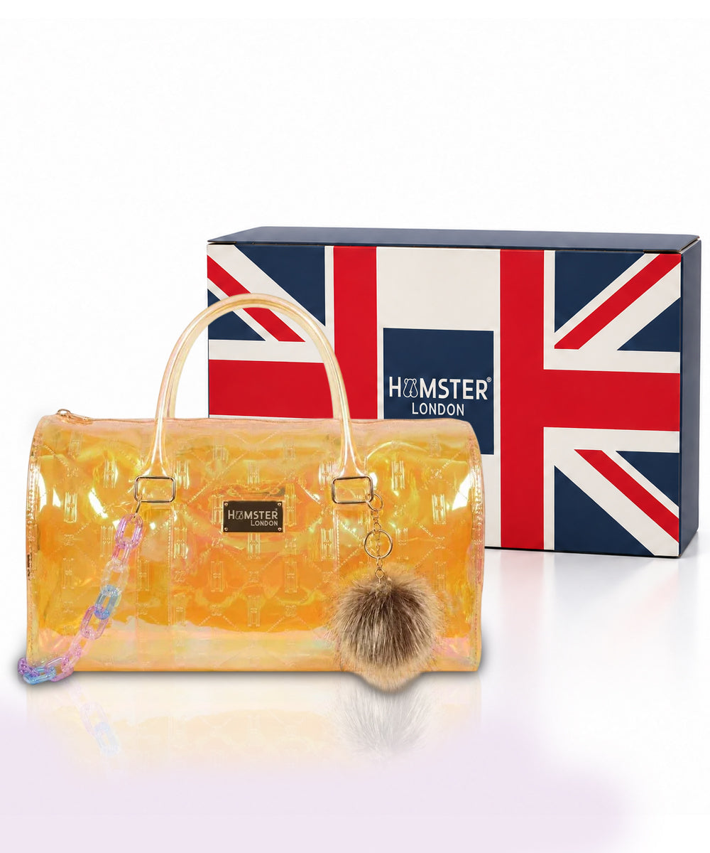 Hamster London Raver Duffle Bag Gold Large