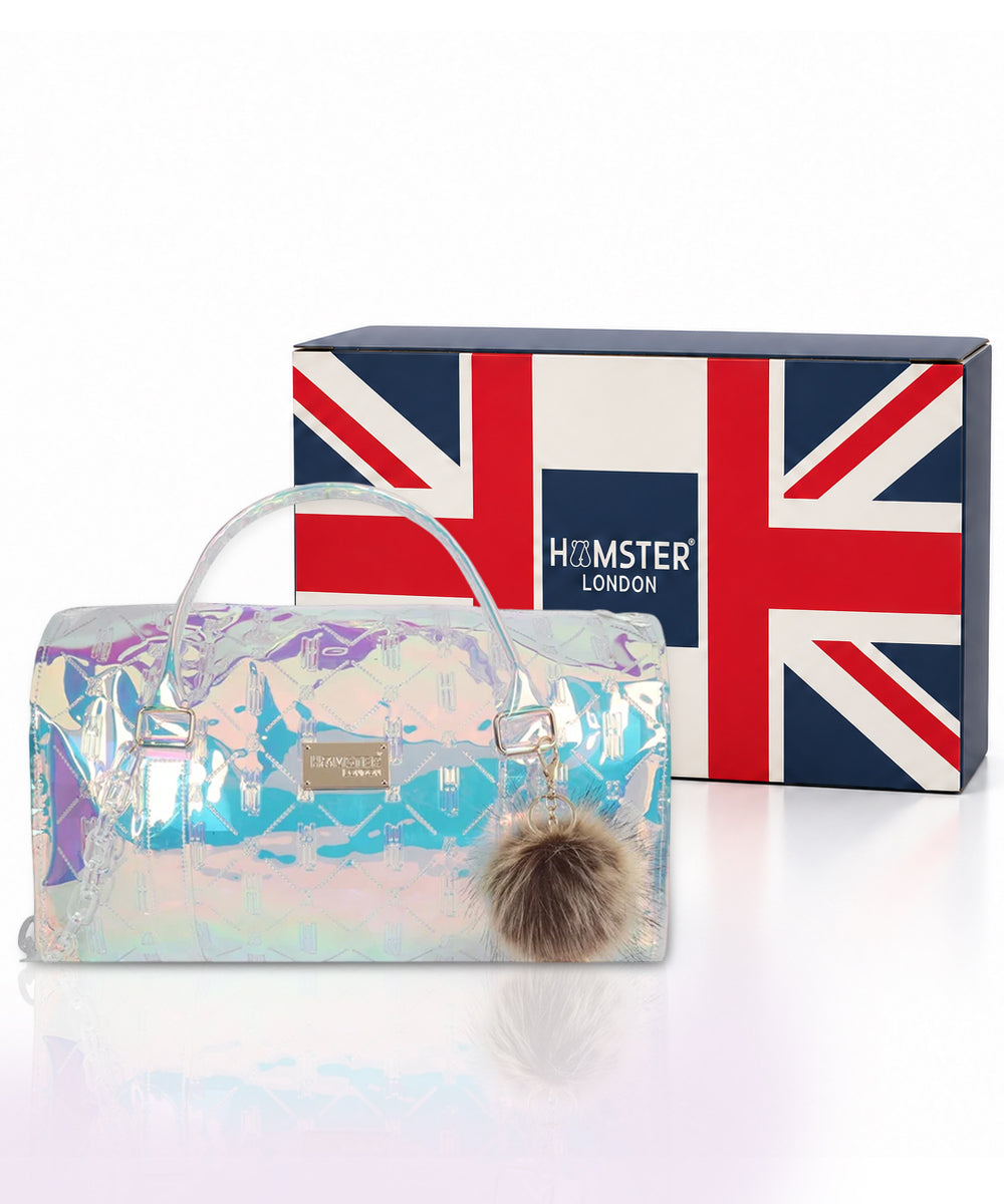 Hamster London Raver Duffle Bag White Large