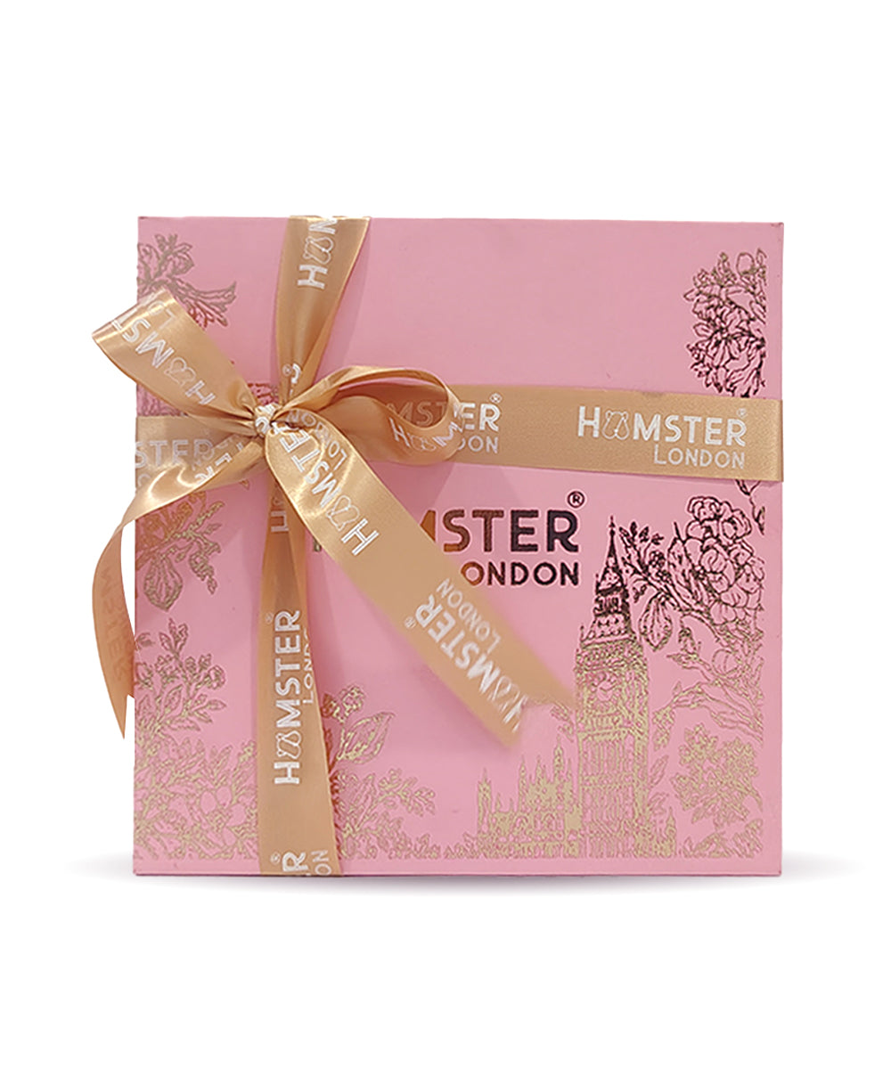 Hamster London Crystal Gem Sipper With Charm Pink