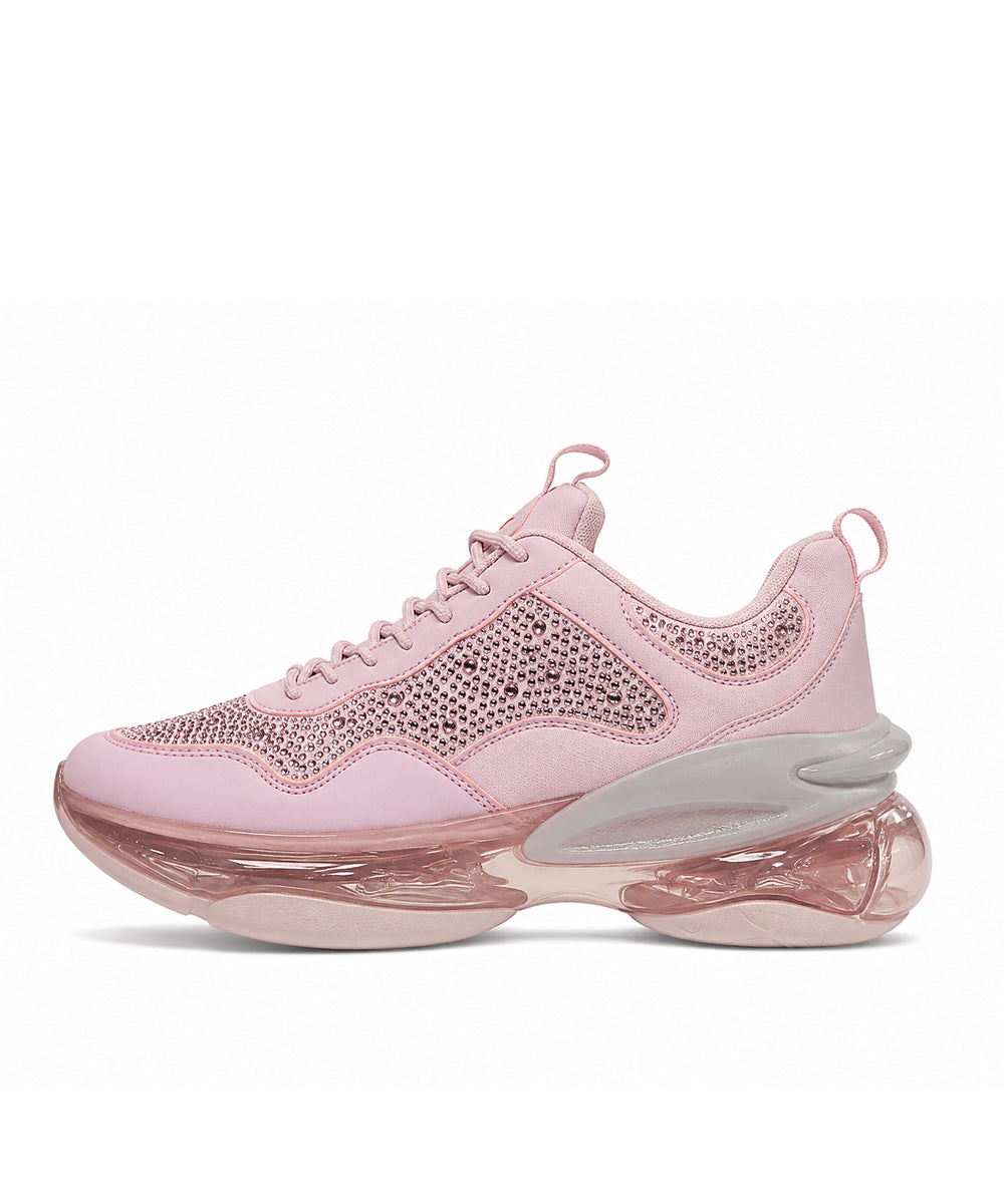Hamster London Marcella Powder Pink Party Sneakers
