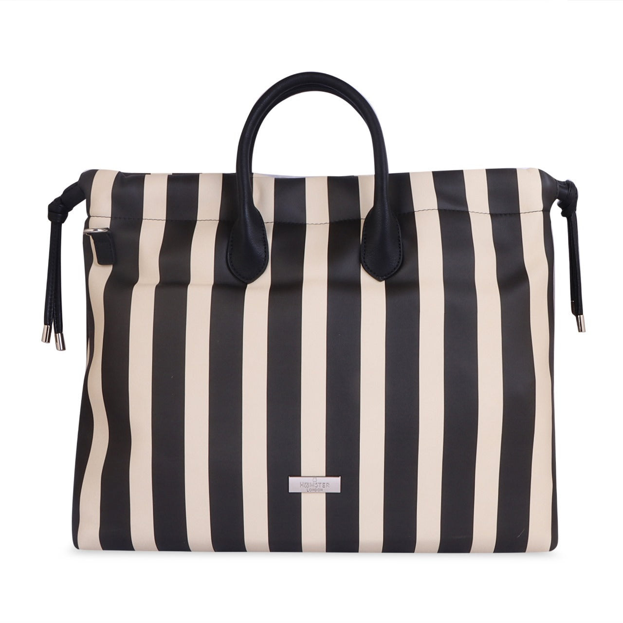 Hamster London Urban Eden Ella Tote Bag Black/White