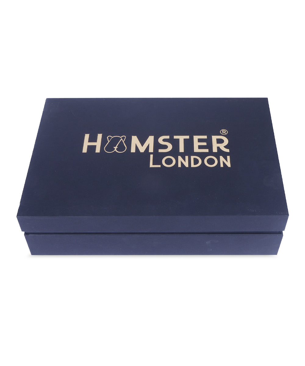 Hamster London Black Twist Sling & Charm Gift Box Set