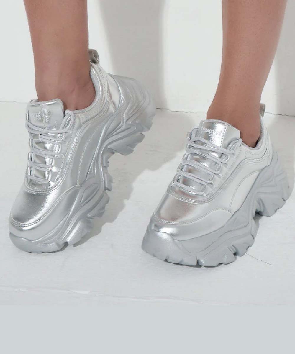 Hamster London Ultimate Silver Sneakers