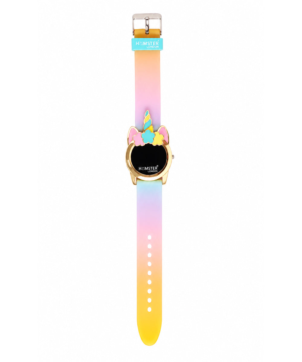 Hamster London Unicorn Princess Metal Flurry Purple Watch