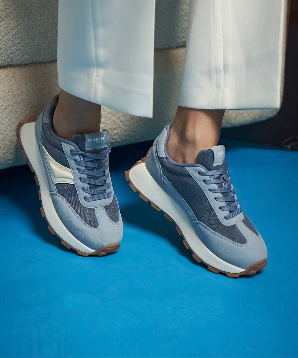 Hamster London Smart Blue Sneakers
