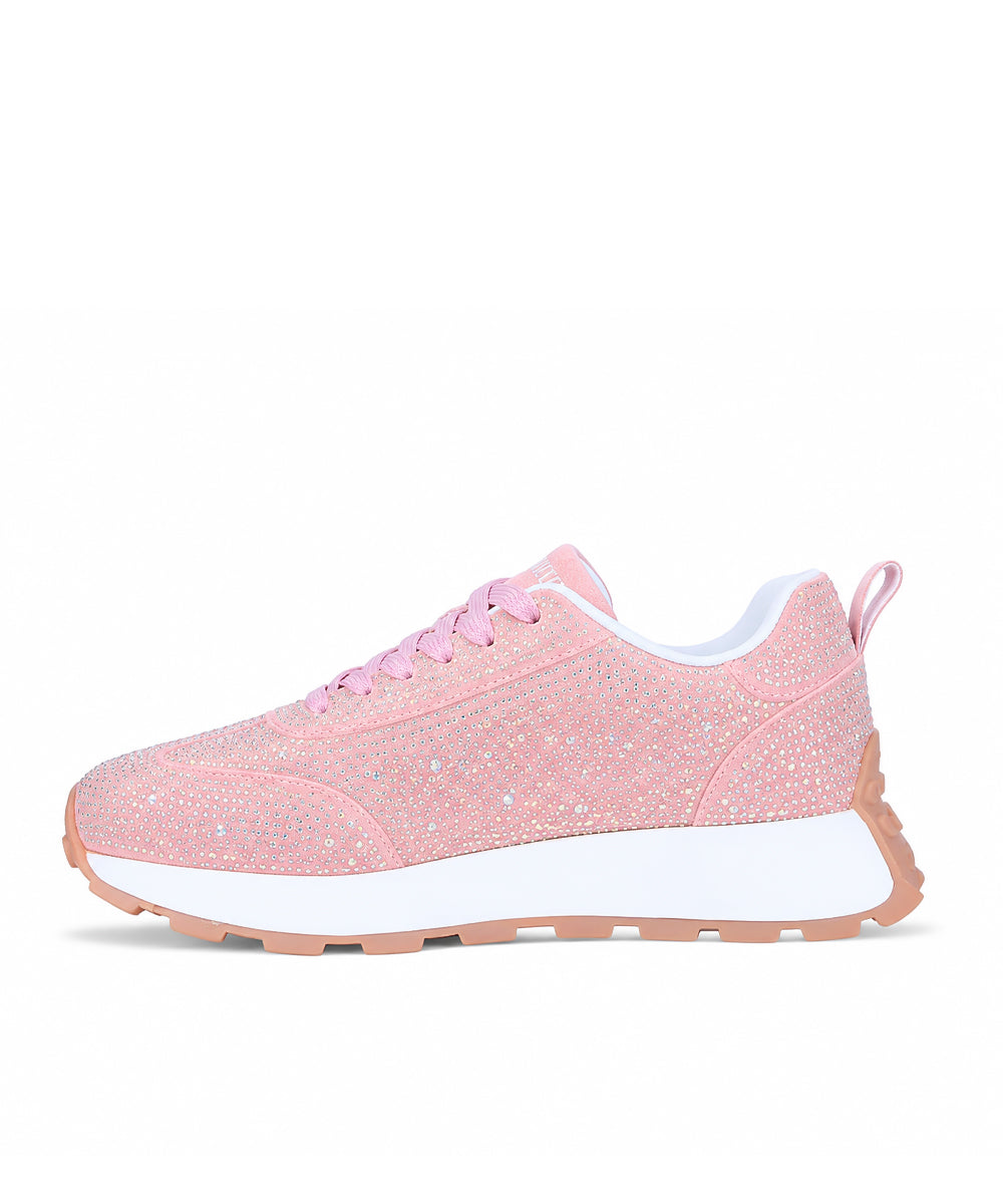 Hamster London Love Stone Pink Sneakers