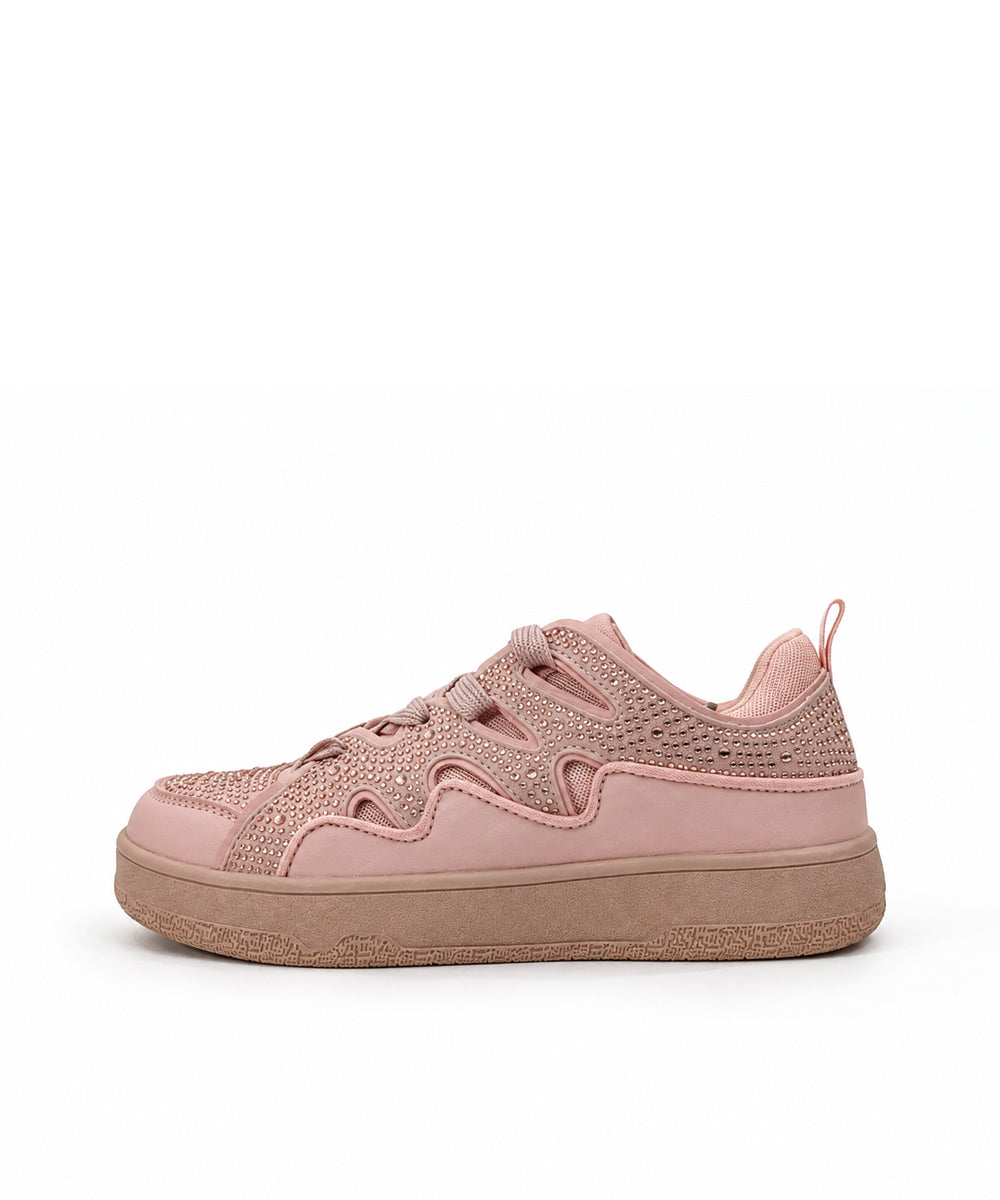 Hamster London Neptune Pink Party Sneakers