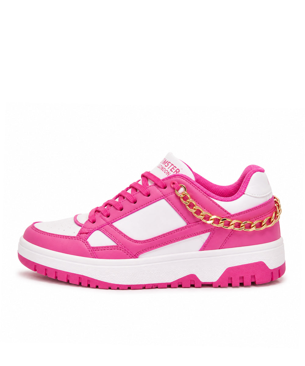 Hamster London Haven Pink Party Sneakers