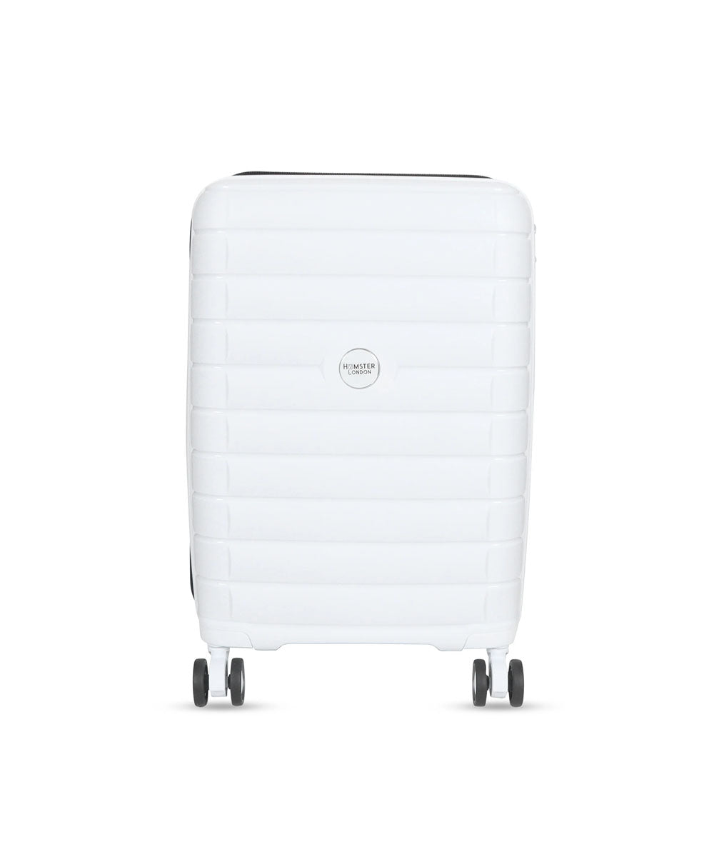 Hamster London Zero Weight Luggage White 20in