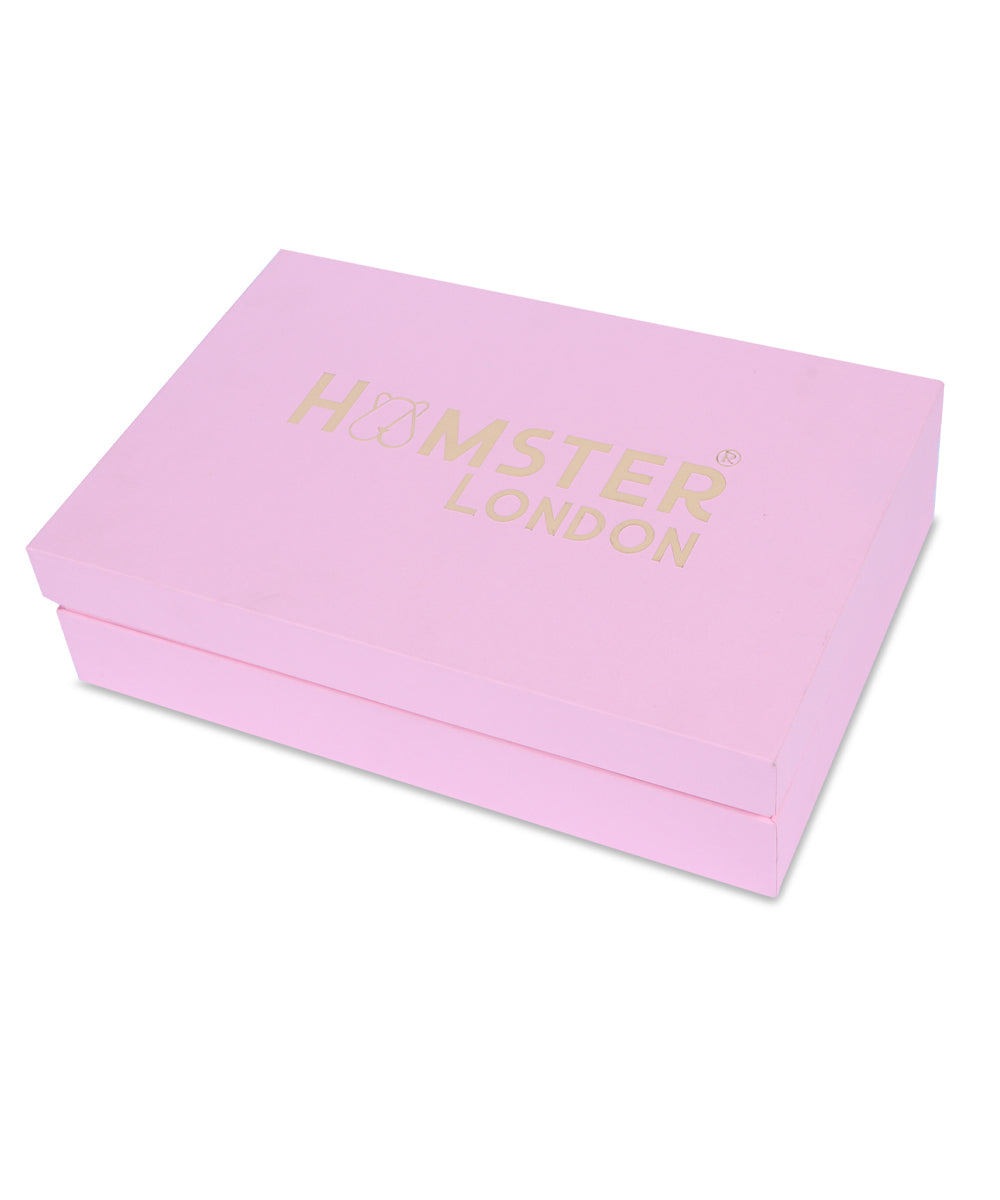 Hamster London Pink Twist Sling & Charm Gift Box Set