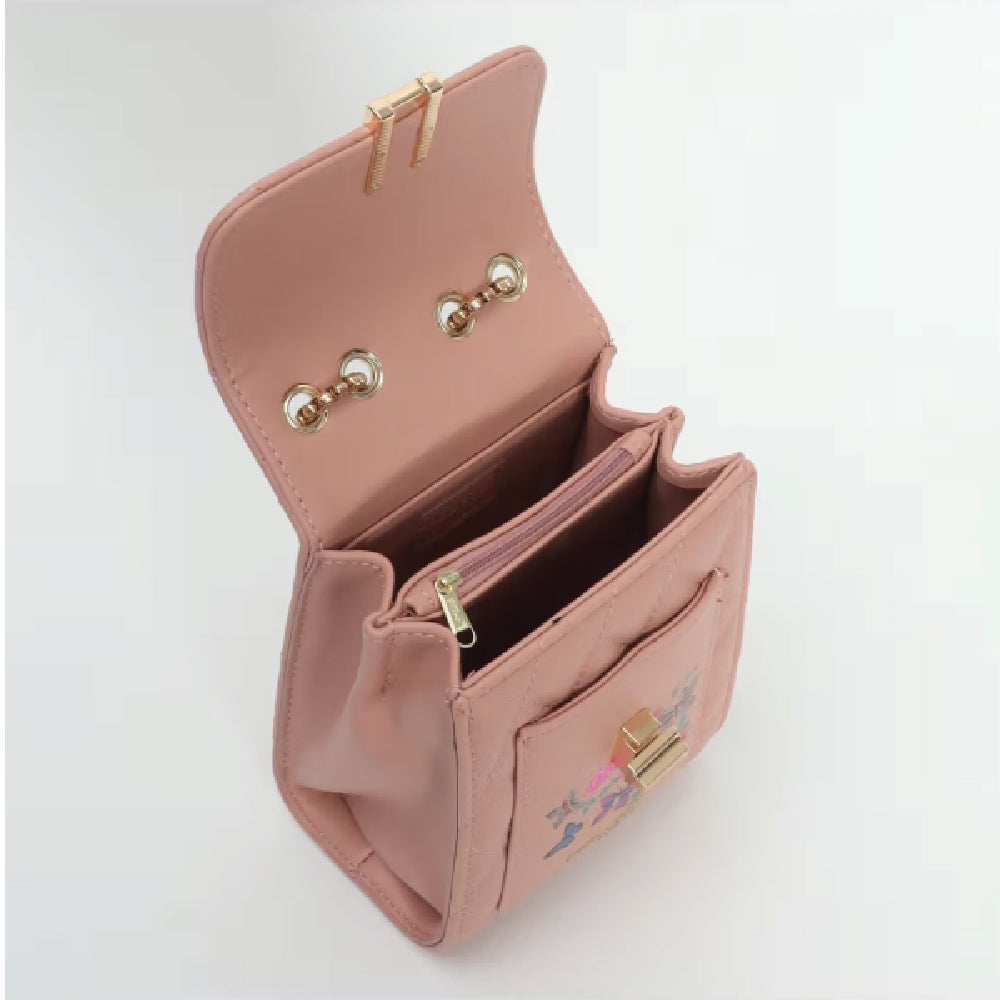 Hamster London Millionaire Oxford Phone Crossbody Bag Pink