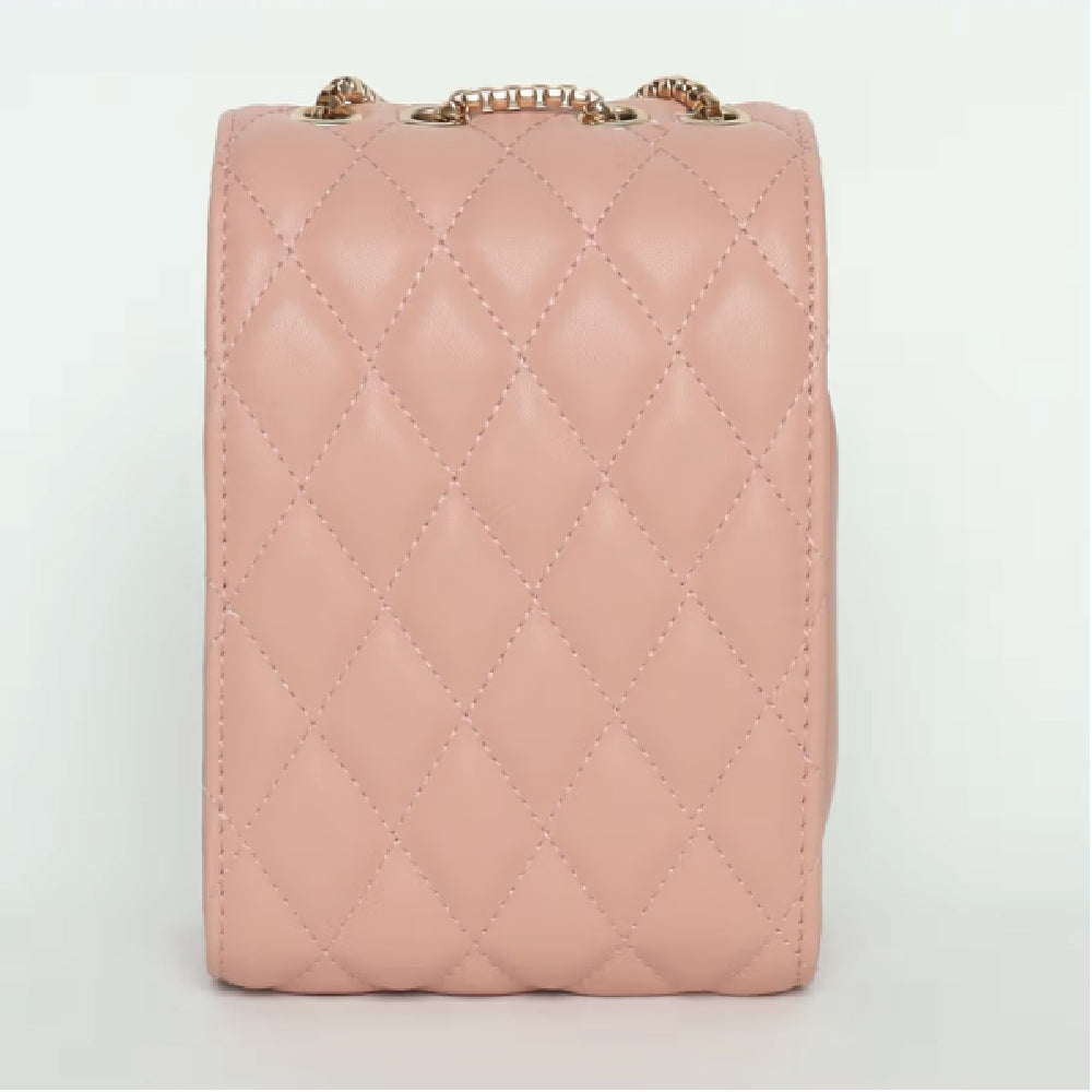 Hamster London Millionaire Oxford Phone Crossbody Bag Pink