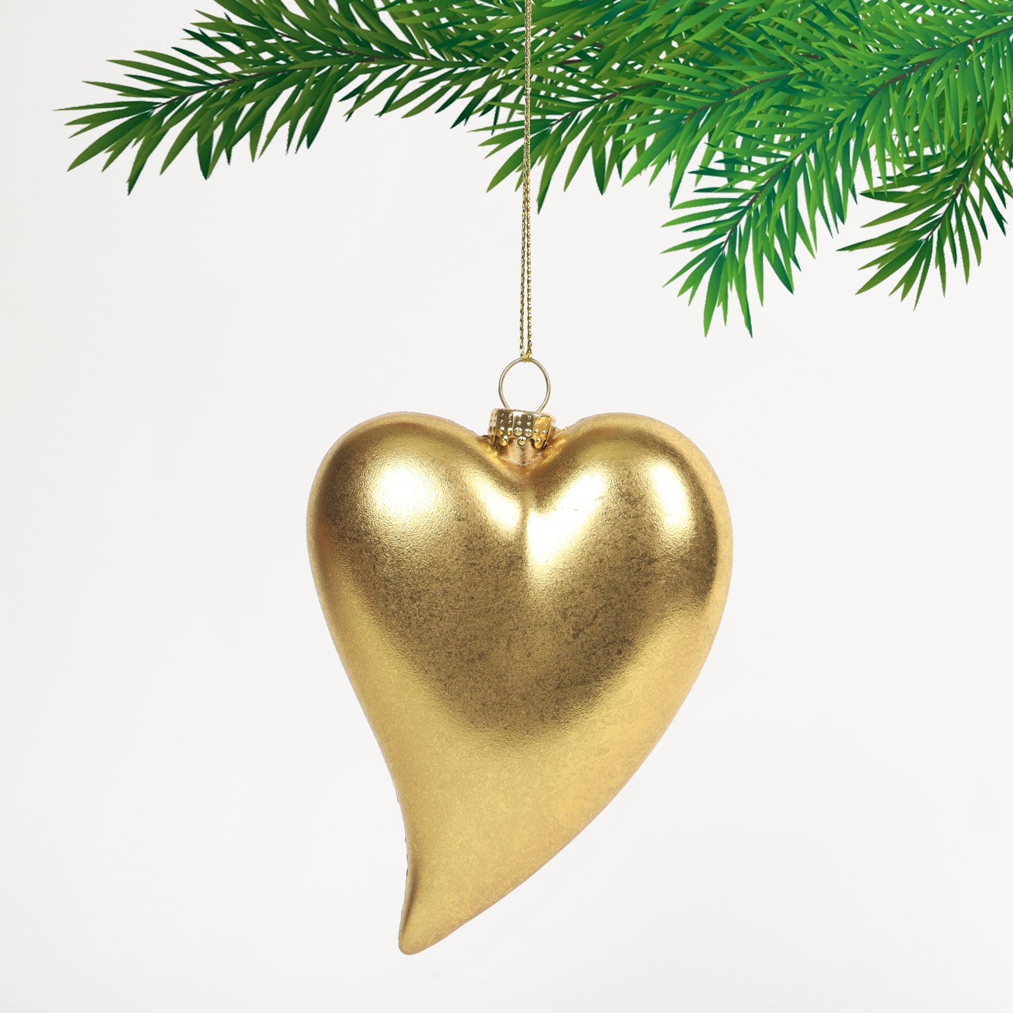 HL Holy Heart Gold Hanging