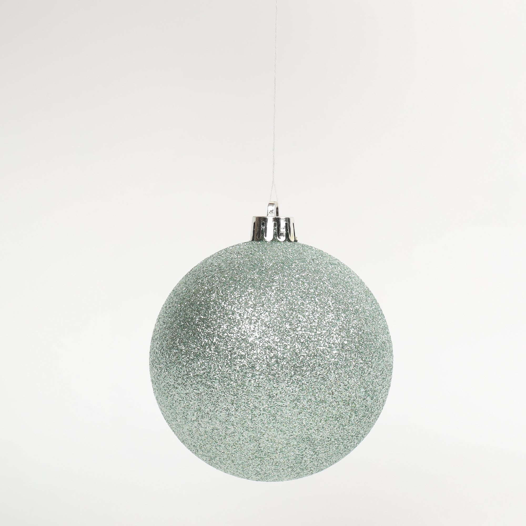 HL Holy 8cm Light Blue Christmas Ball Set of 6 Pieces