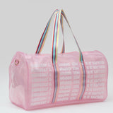 Hamster London Hampton Duffle Bag Pink