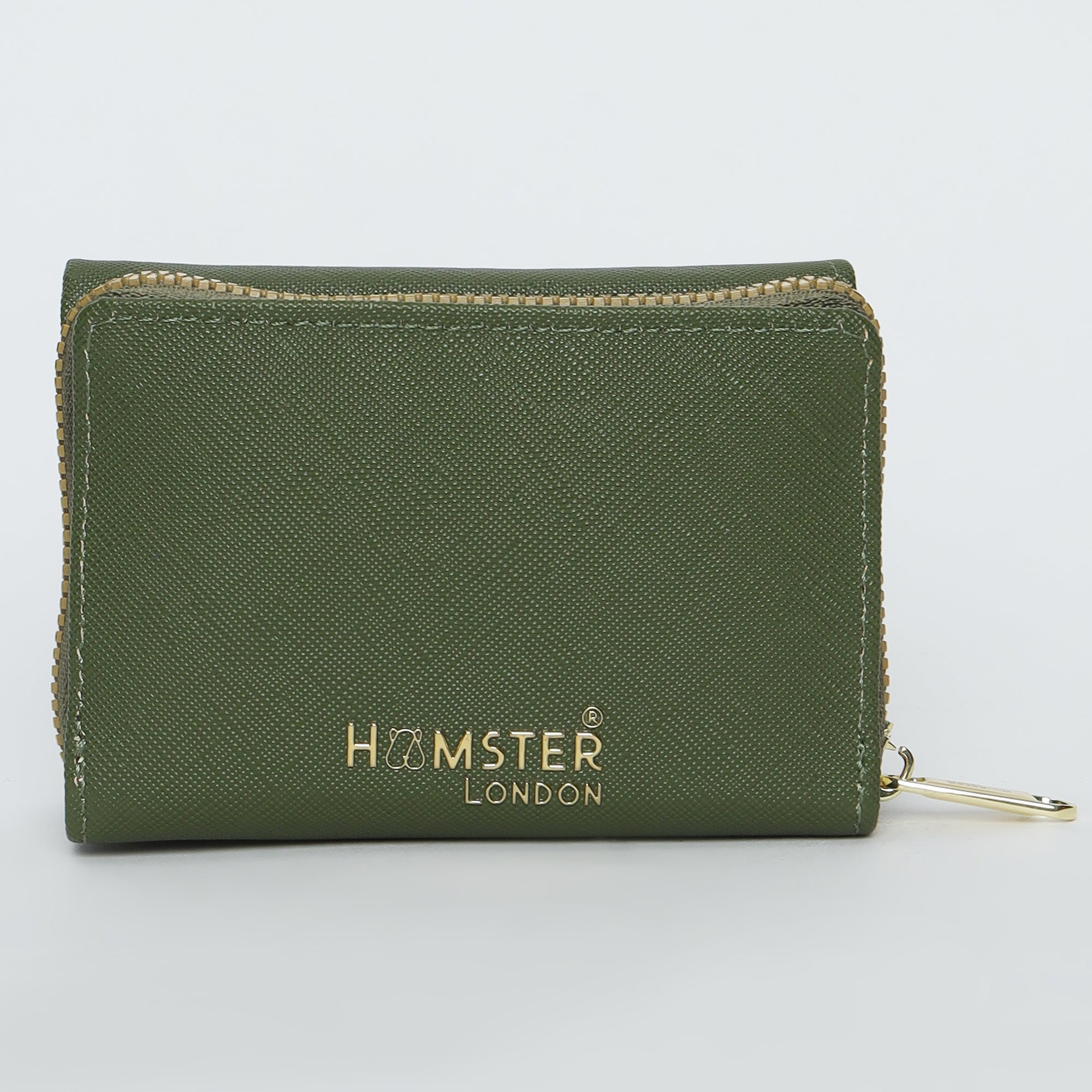 Hamster London Millionaire Victoria Bifold Wallet Green