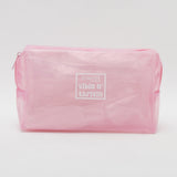 Hamster London Hampton Rectangle Pouch Pink With Personalization