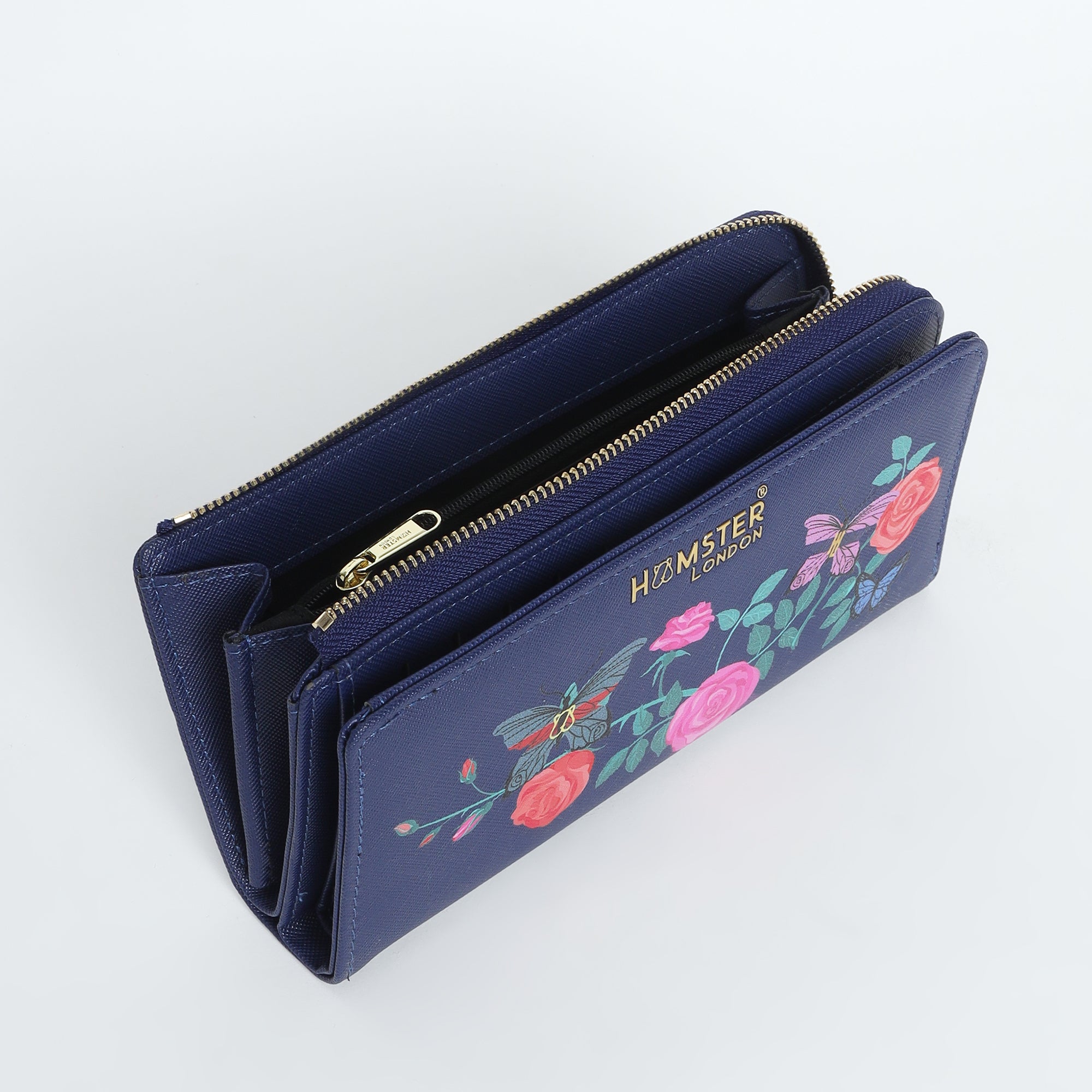 Hamster London Millionaire Oxford Wallet Navy