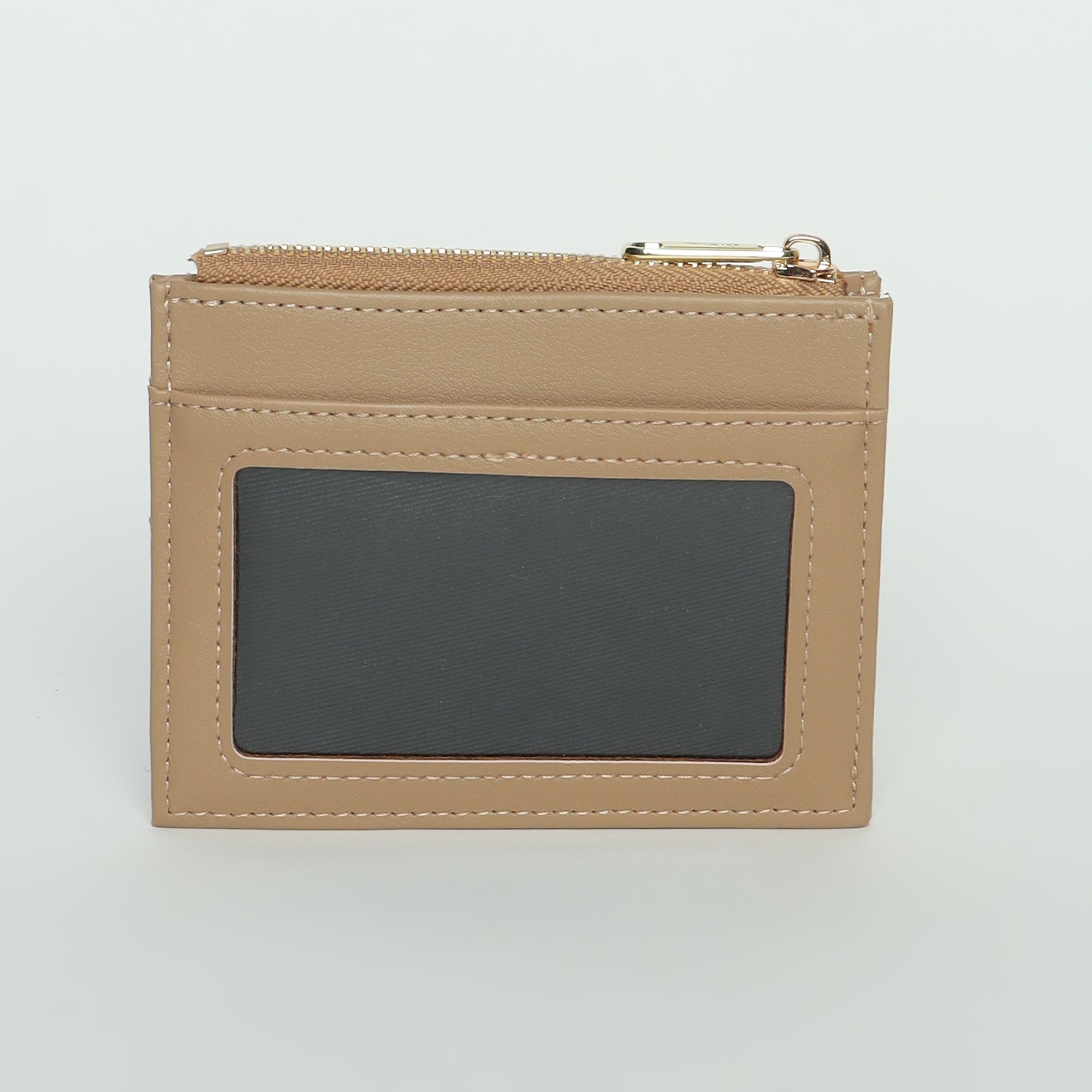 Hamster London Millionaire Mayfair Cardholder with Zip Beige