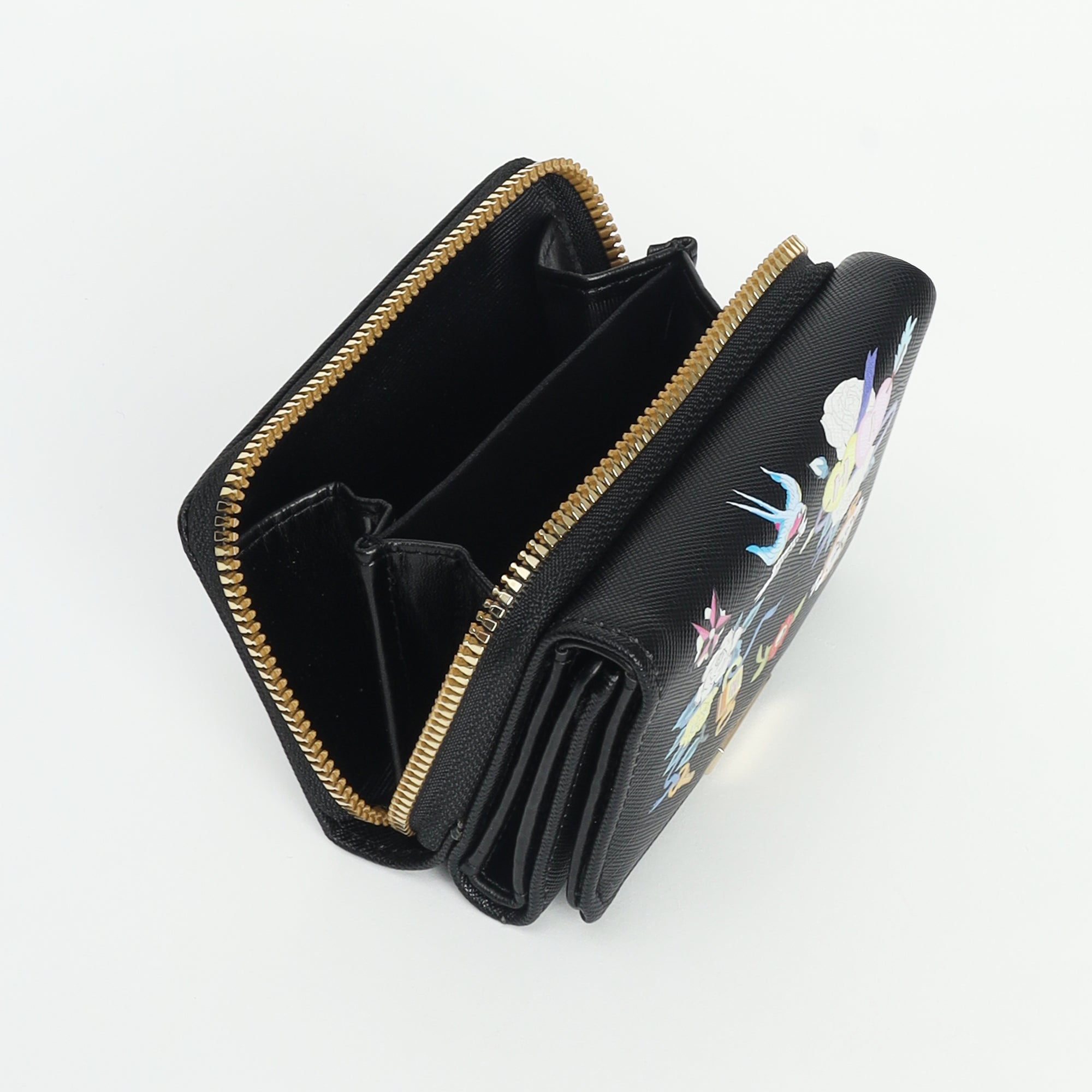 Hamster London Millionaire Victoria Bifold Wallet Black