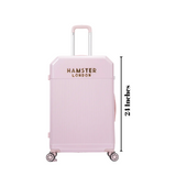 Hamster London High Candy Luggage Pink 24 Inch With Personalization