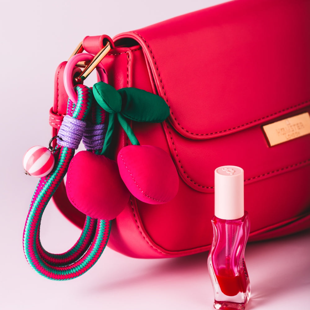 Hamster London Trinkets Wild Cherry Key Charm