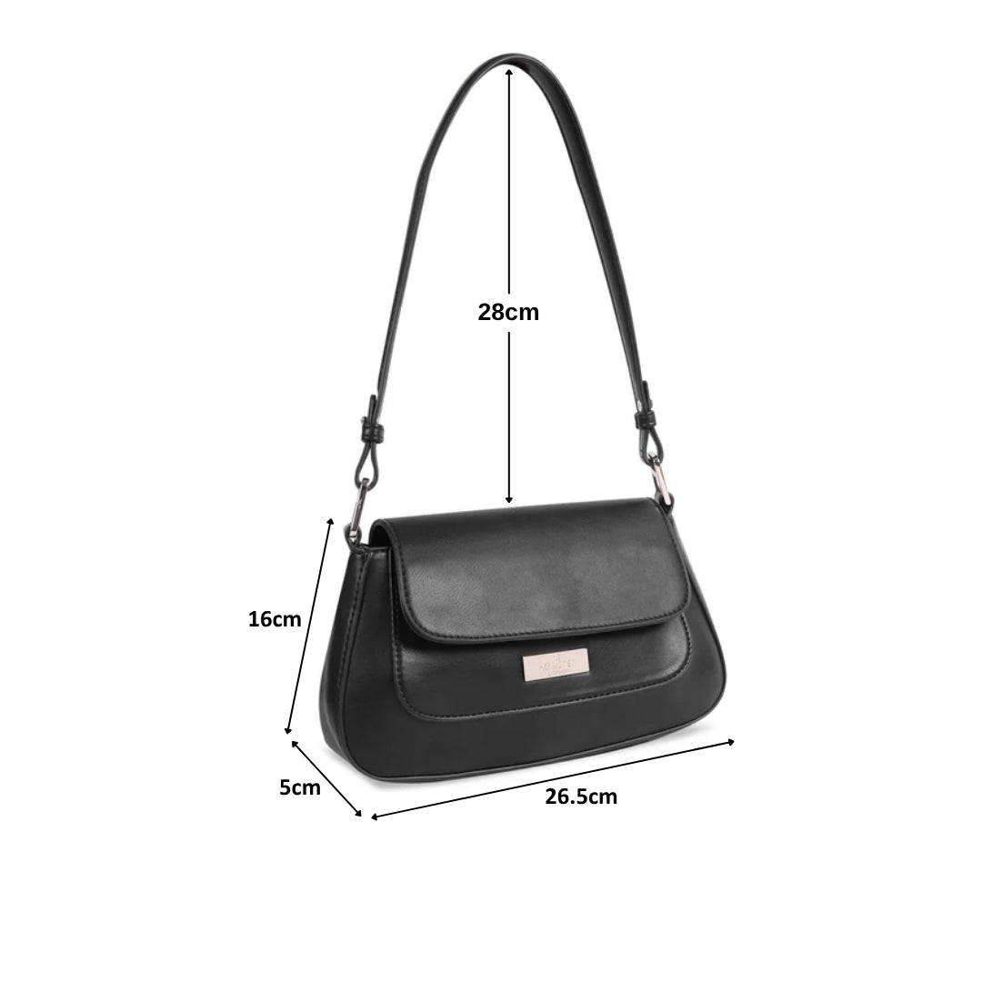 Hamster London Beverley Namo Crossbody Bag Black