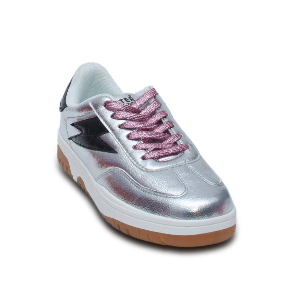 Hamster London Lighting Silver Sneakers