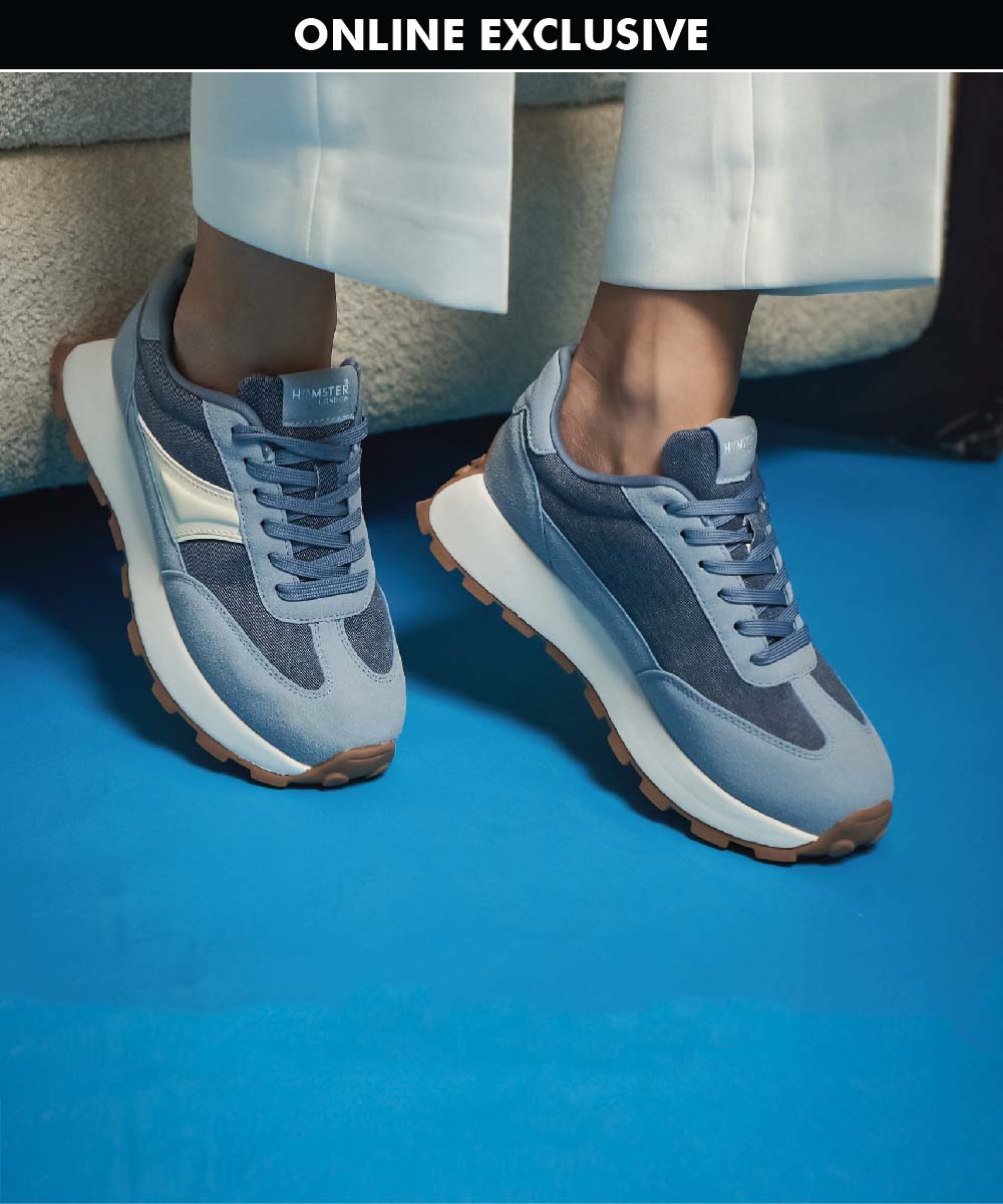 Hamster London Smart Blue Sneakers