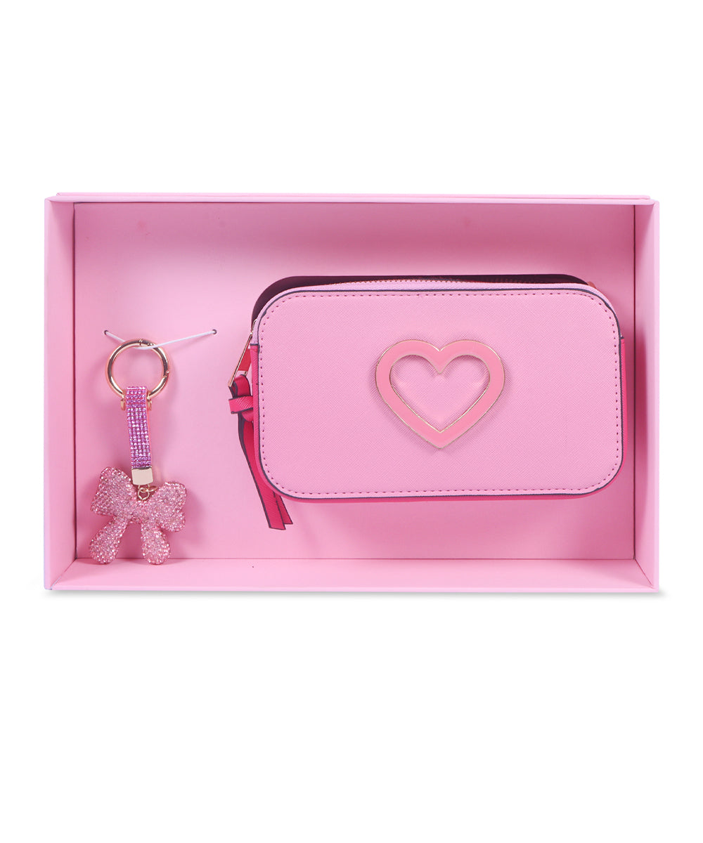 Hamster London Pink Twist Sling & Charm Gift Box Set