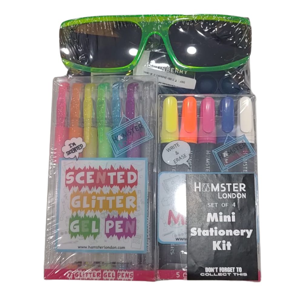 Hamster London Mini Stationery Kit