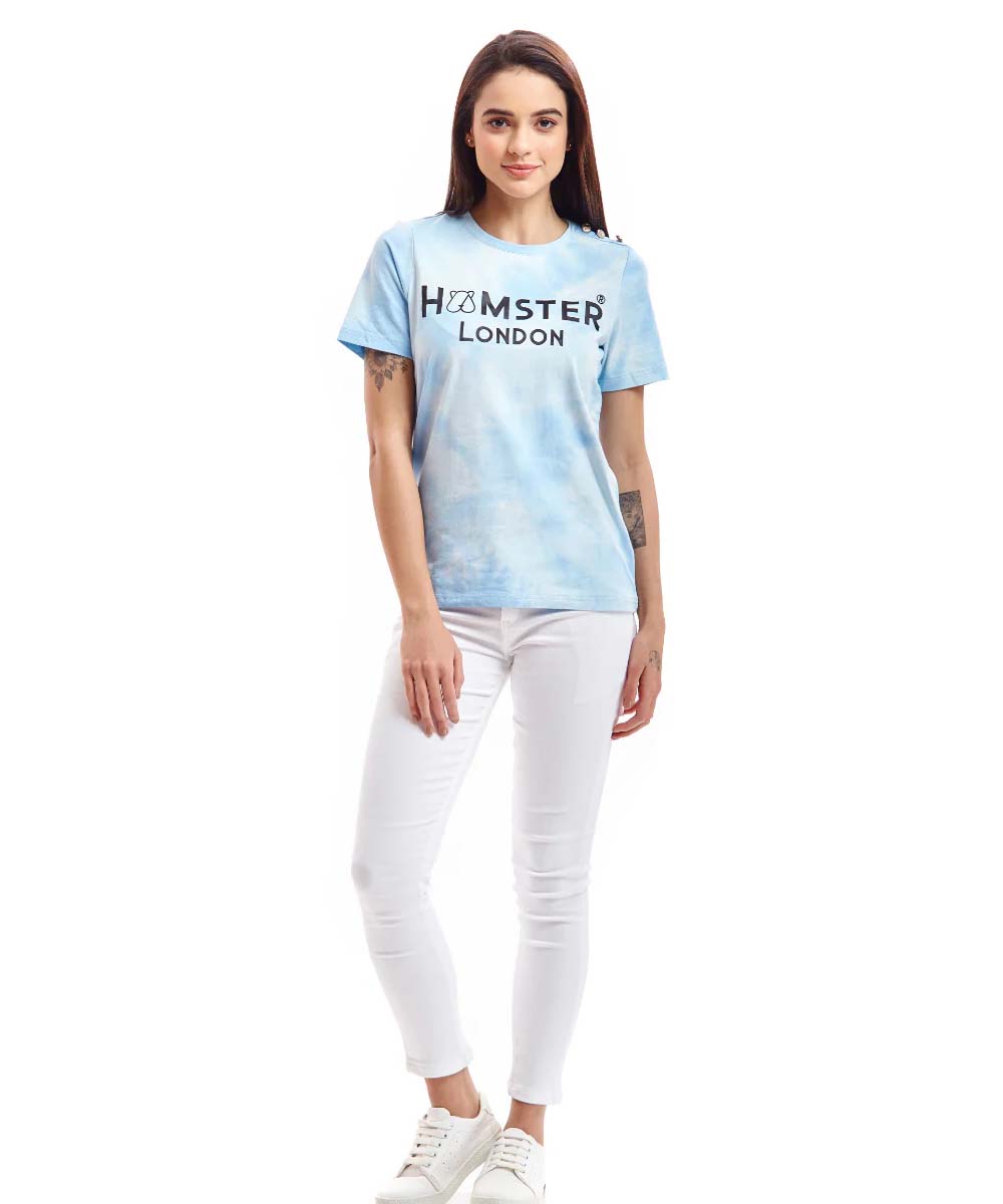 Hamster London Tie Dye Blue
