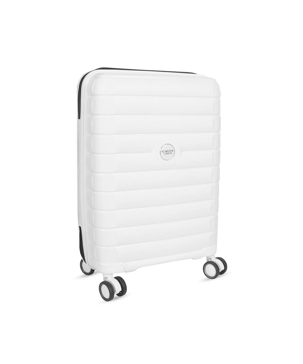 Hamster London Zero Weight Luggage White 20in