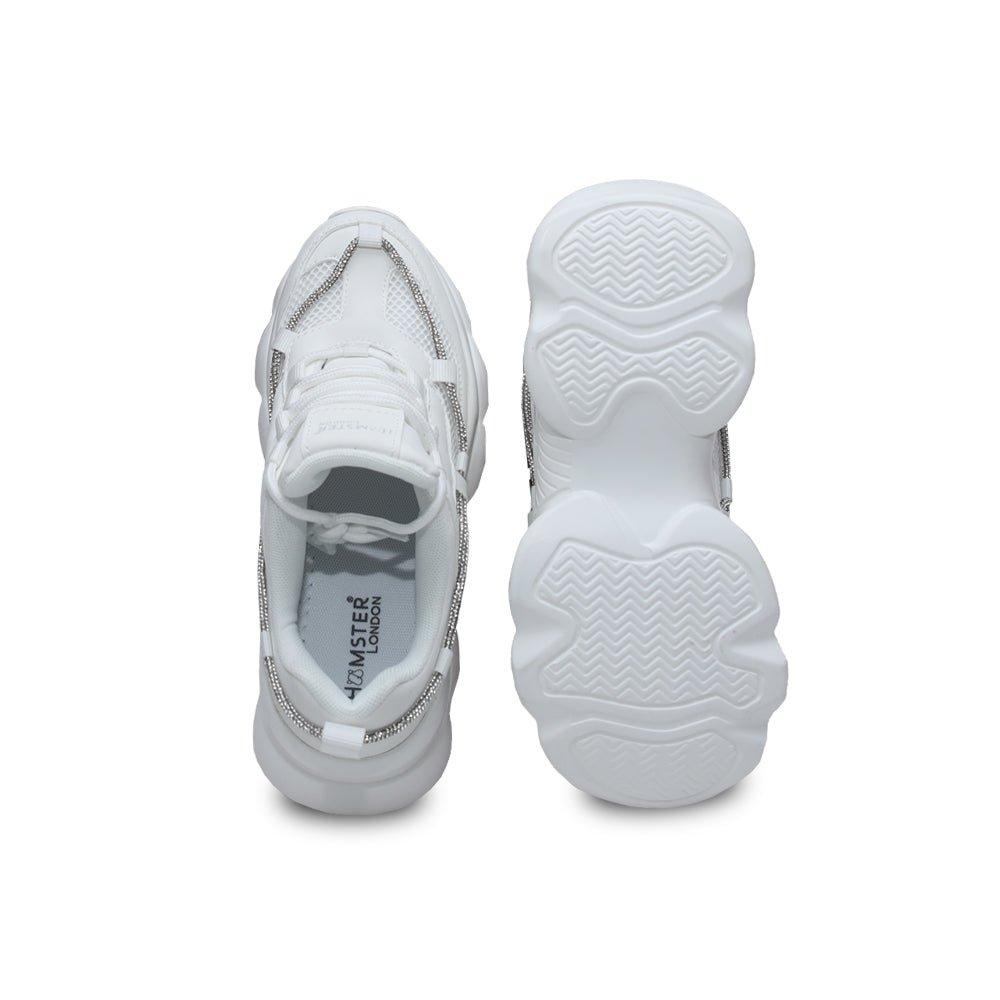 Hamster London Performer White Sneakers