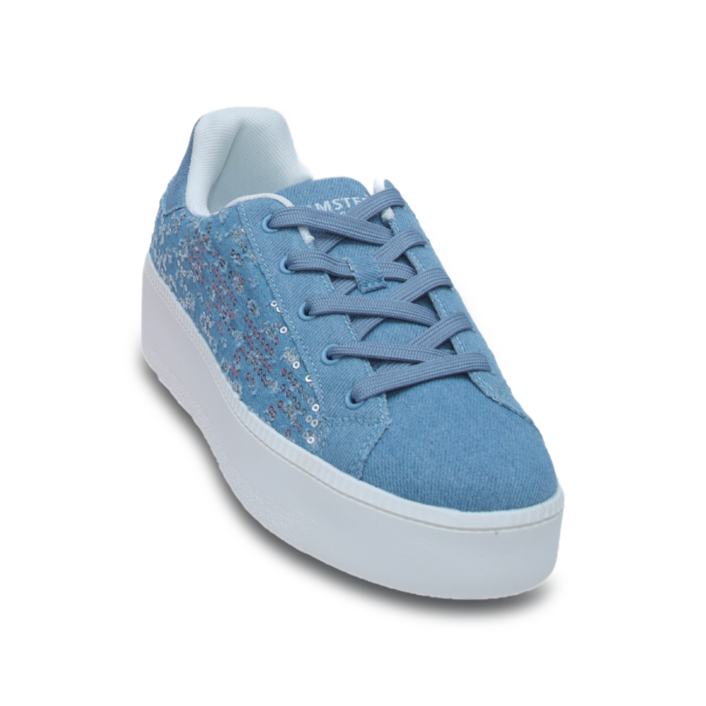 Hamster London Super Model Bling Blue Sneakers