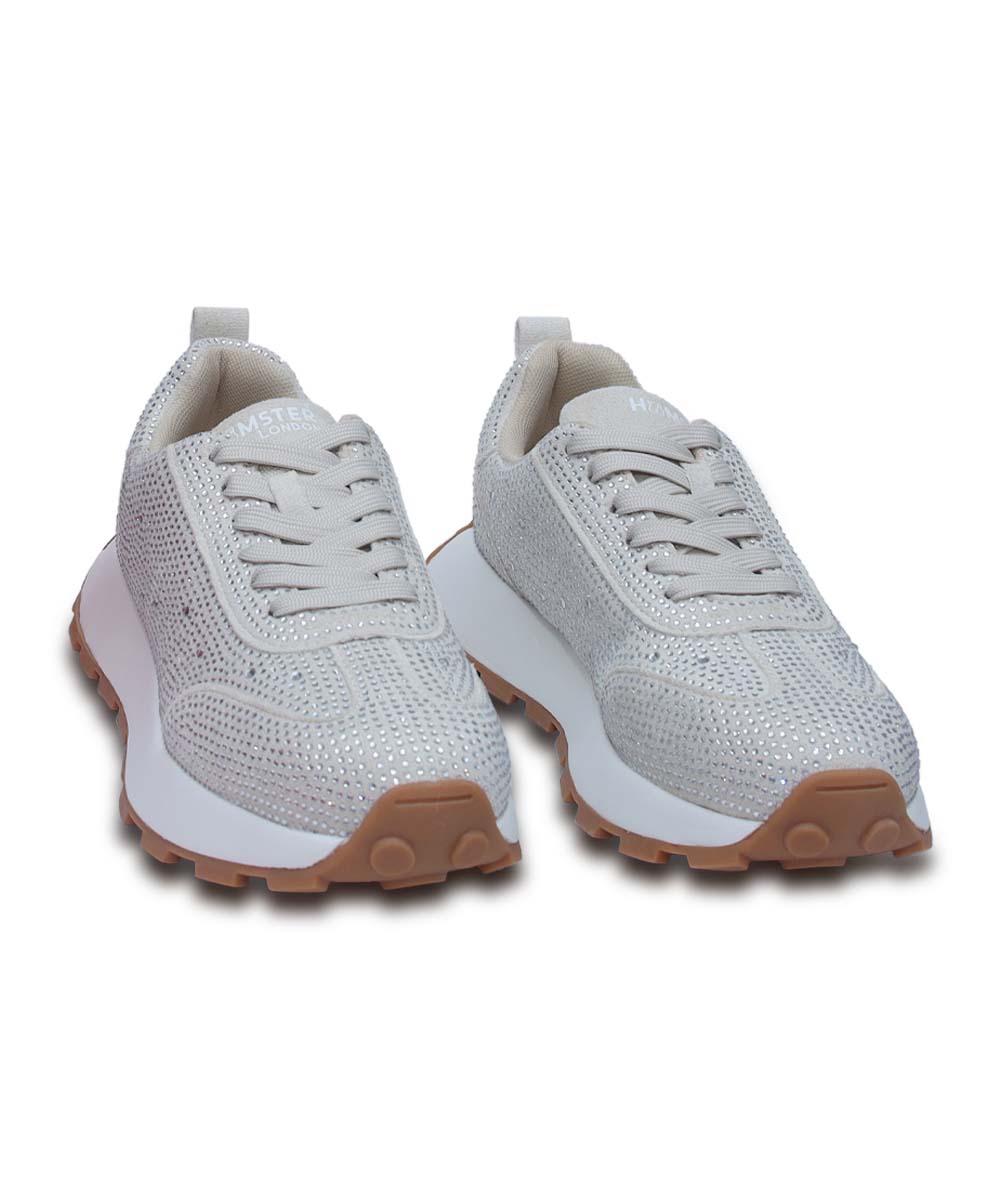 Hamster London Love Stone Off White Sneakers