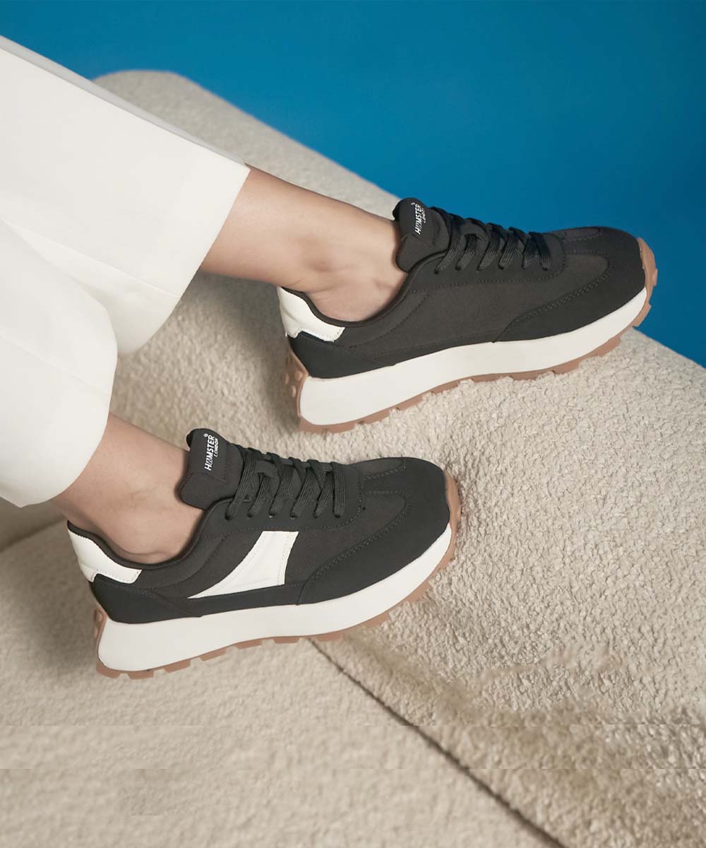 Hamster London Smart Black Sneakers