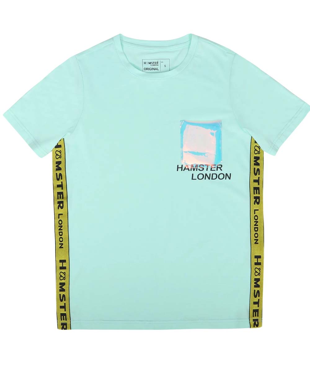 Hamster London Holo Party Tees Aqua