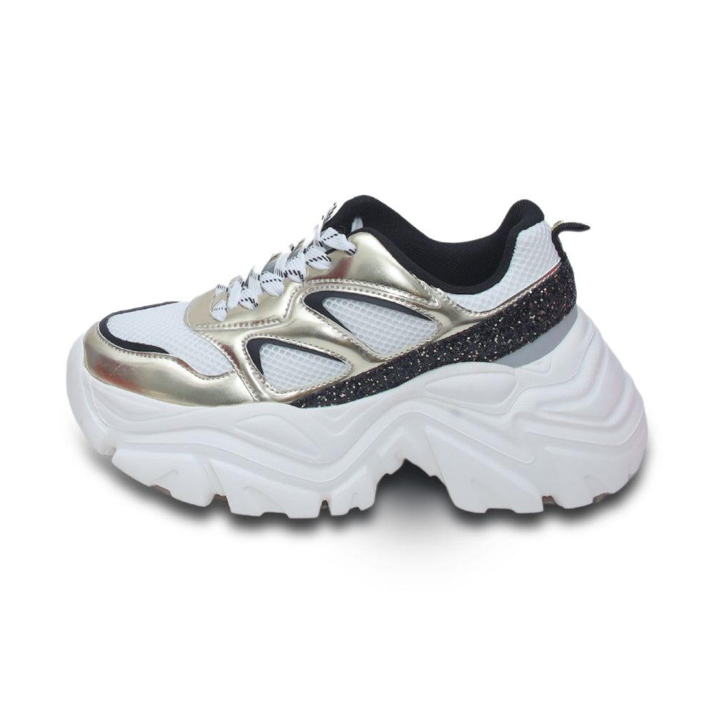 Hamster London Performer Gold Sneakers