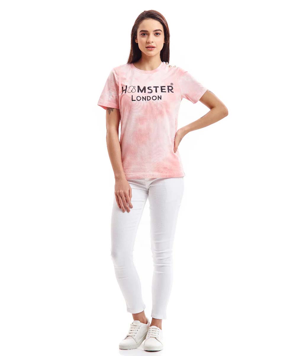 Hamster London Tie Dye Pink
