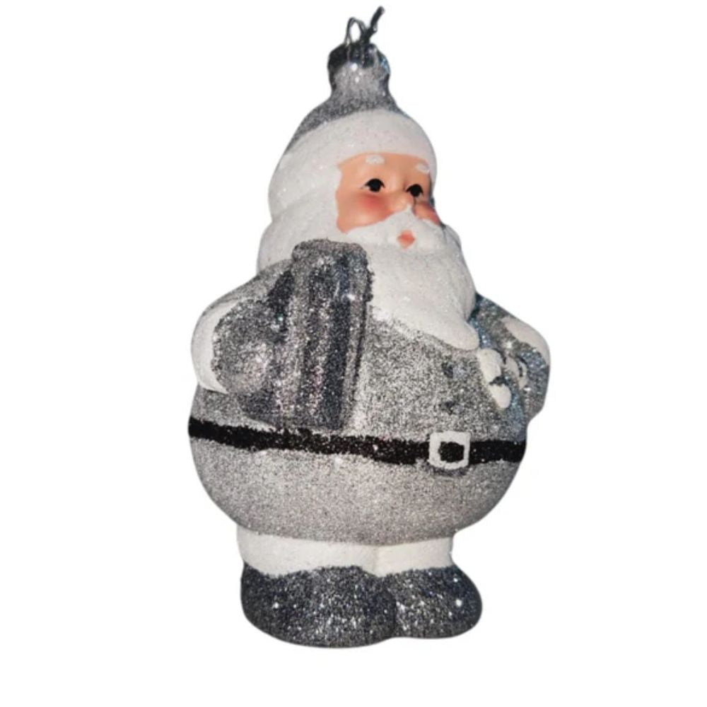 Hamster London Holy Hanging Santa White