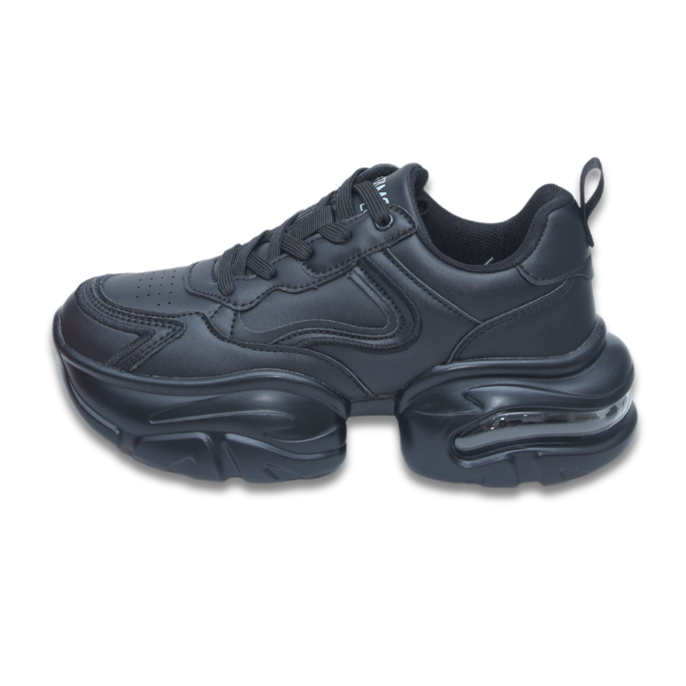 Hamster London Matte Black Party Sneakers