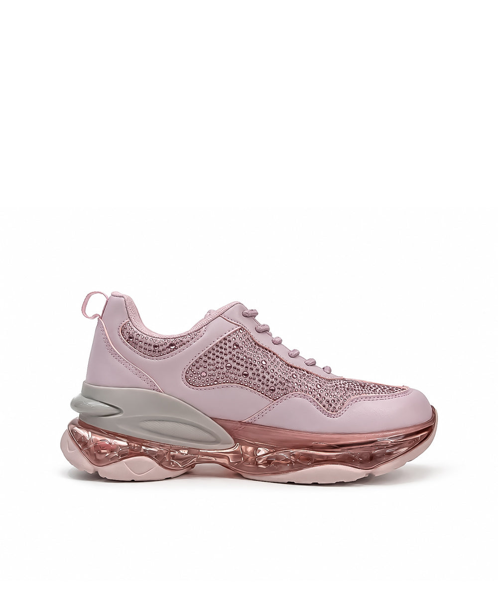 Hamster London Marcella Powder Pink Party Sneakers