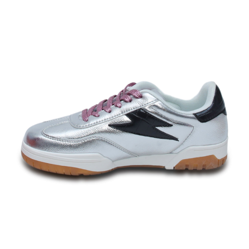 Hamster London Lighting Silver Sneakers