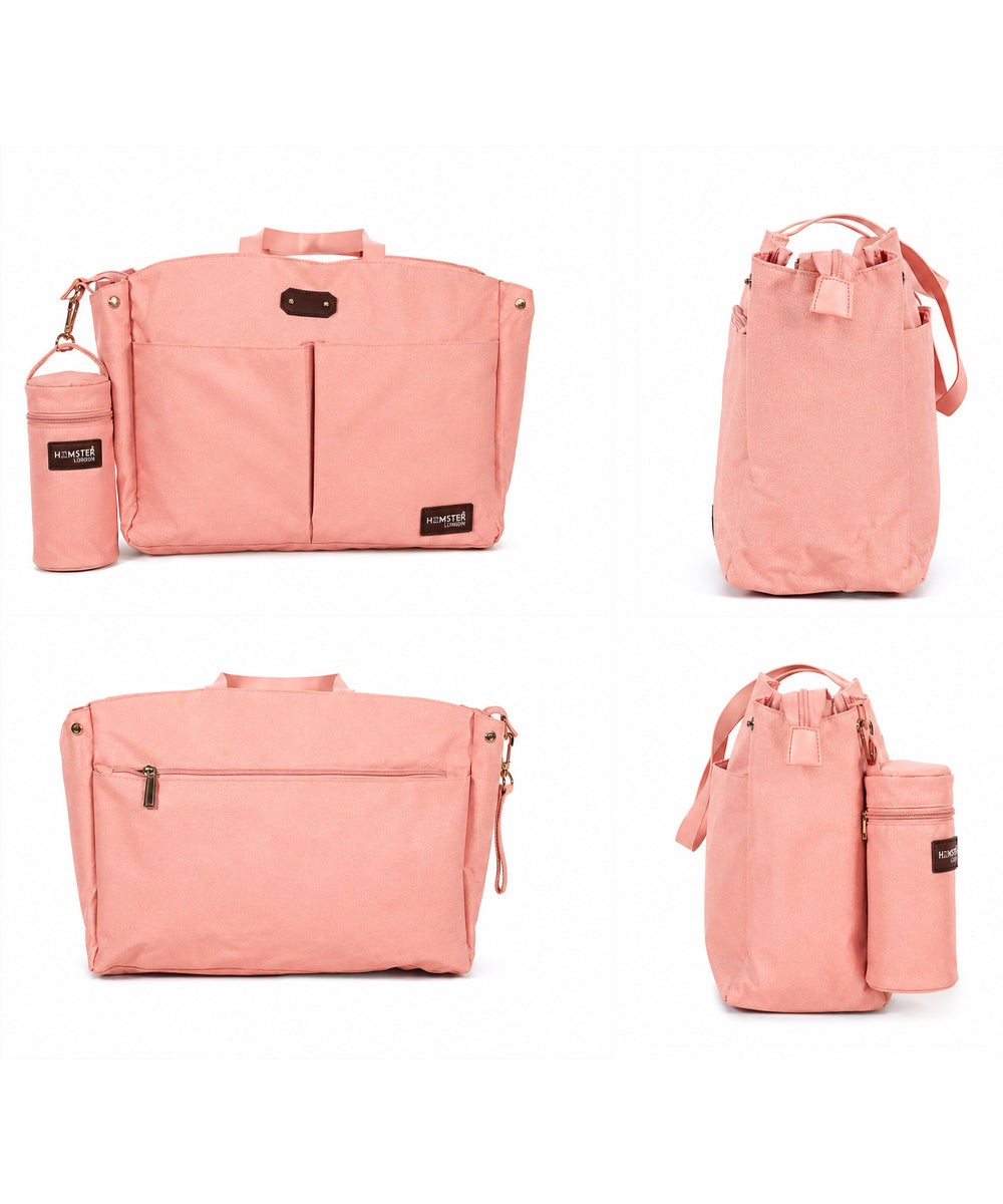 Hamster London Super Luxe All-In-One Bag Peach