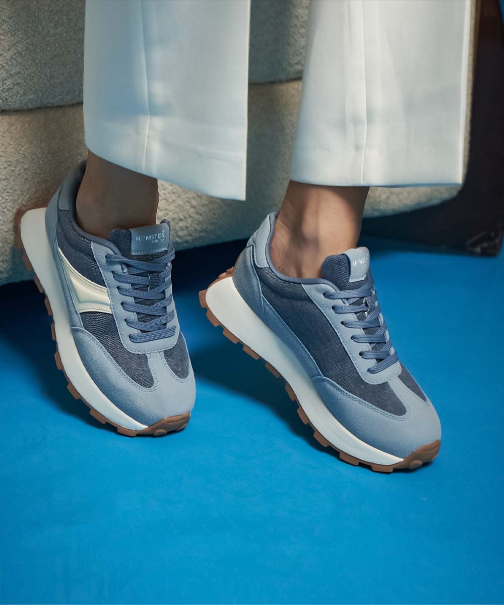 Hamster London Smart Blue Sneakers