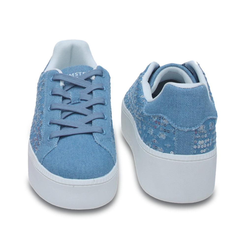 Hamster London Super Model Bling Blue Sneakers
