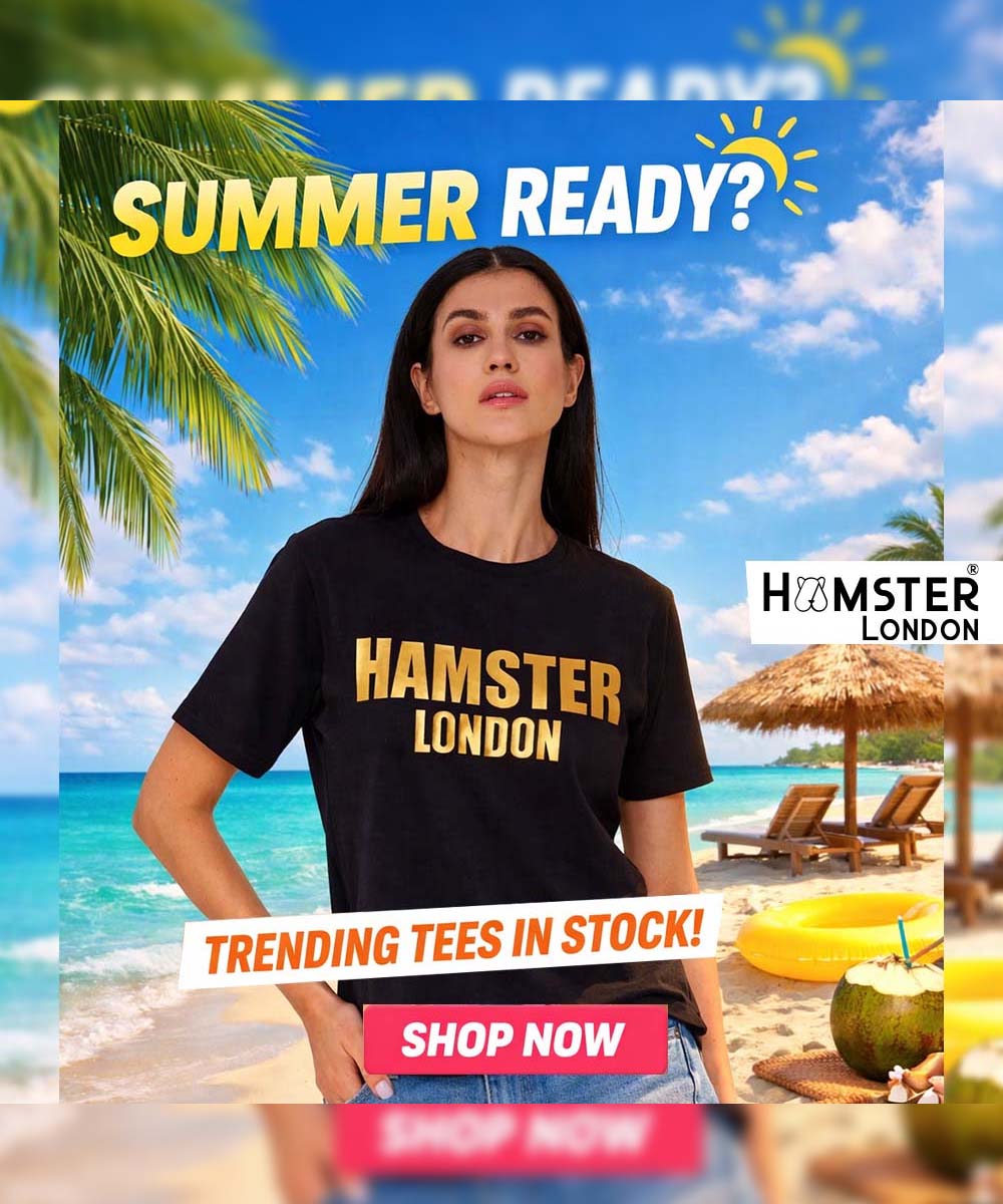 Hamster London Metallic T Shirt