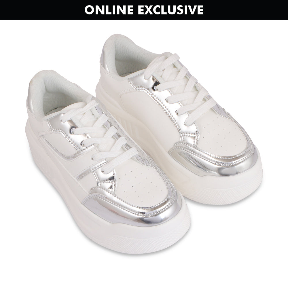Hamster London Haven Silver Party Sneakers