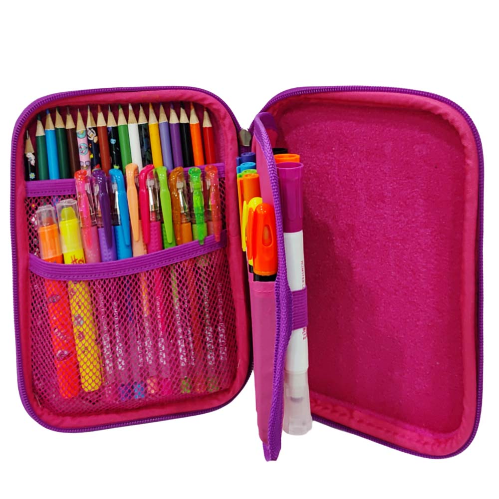 Hamster London Stationery Hardcase Combo – All-in-One Creative Kit Unicorn Pink